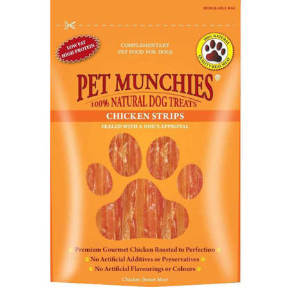 Picture of PET MUNCHIES DOG CHICK STRIPS
