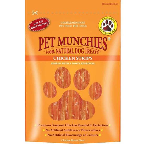 Picture of PET MUNCHIES DOG CHICK STRIPS