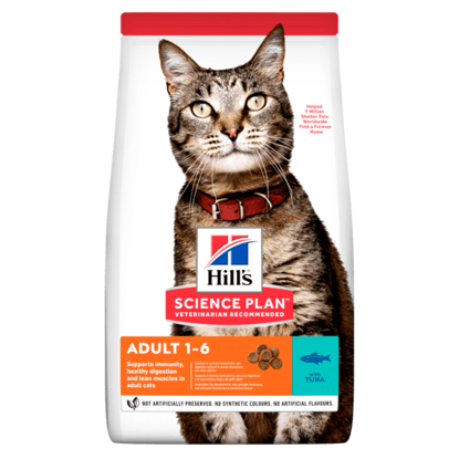 Picture of Hills Adult Feline 1-6 years Tuna 3kg