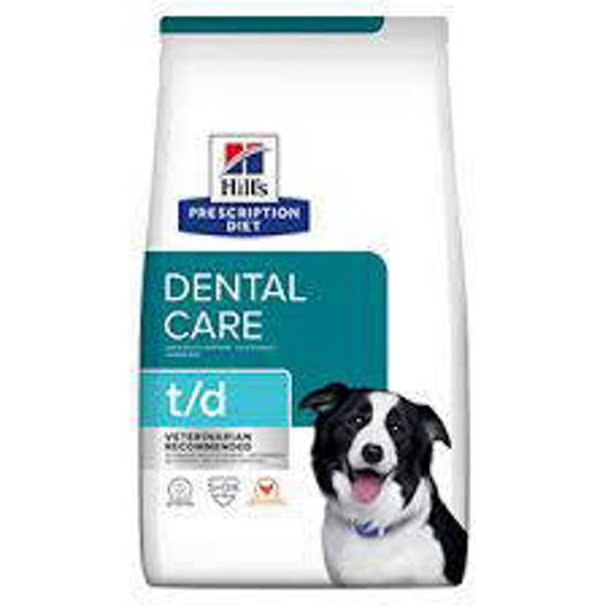 Picture of Hills Prescription Diet T/D Dental Care Dog with Chicken 4kg