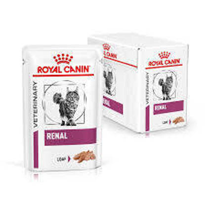Picture of ROYAL CANIN® Renal Adult Wet Cat Food 12 x 85g (x 4) - Loaf