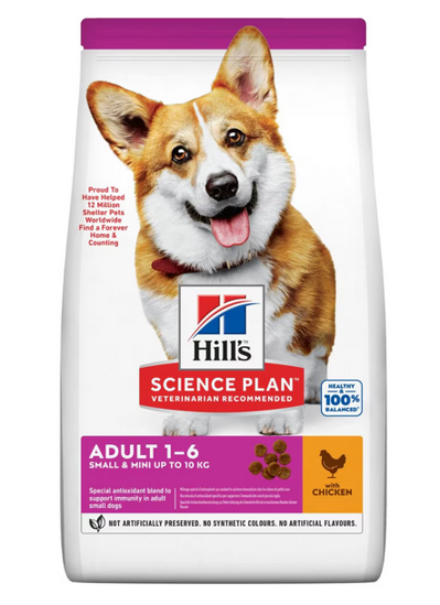 Picture of Hill's Science Plan Adult Small & Mini Dry Dog Chicken - 1.5kg